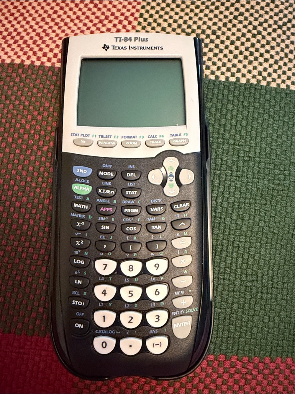 Texas Instruments TI-84 Plus Graphing Calculator - Black/White